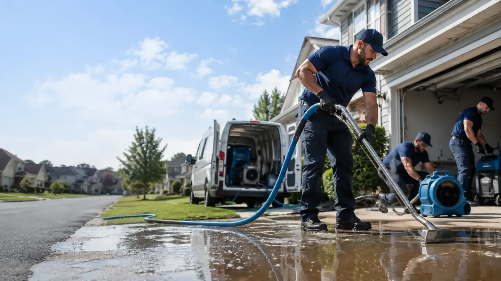 Flood Damage Restoration in Suitland, MD